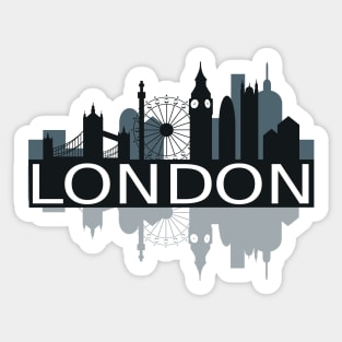 London Skyline Sticker